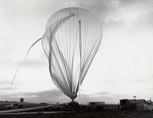 A balloon launch at U-M